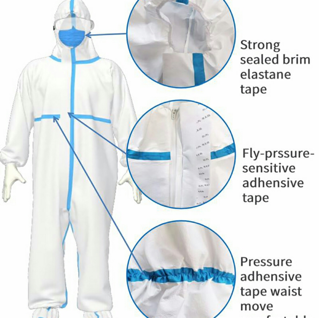 Disposable Coveralls Protective Suit